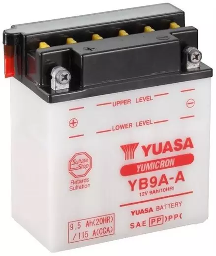 Аккумулятор YUASA YB9A-A для мотоциклов
