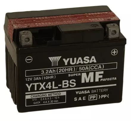 Аккумулятор YUASA YTX4L-BS для мотоциклов