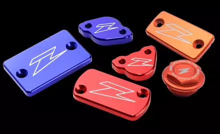 Крышка заднего тормозного бачка CR/CRF красная ZETA