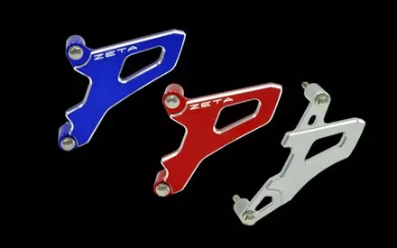 Защита двигателя Zeta YZ125'06-, YZ125X'17- Blue
