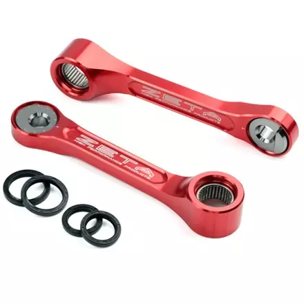Комплект занижения подвески Zeta для CRF250R'14- Red