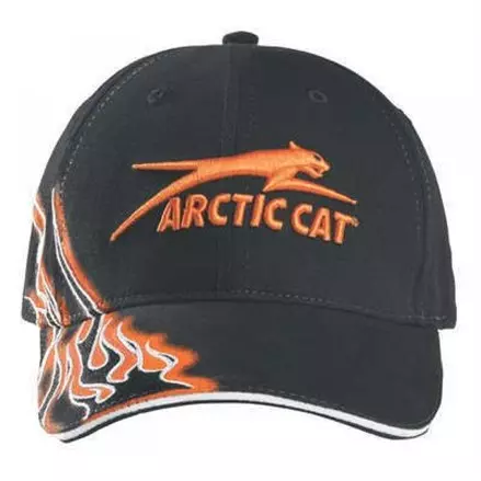 Кепка Arctic Cat черная, оранжевая Aircat 5233-105