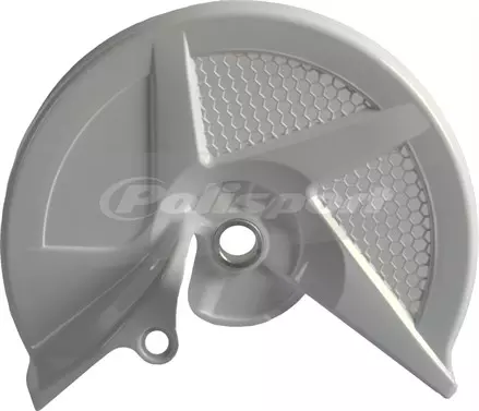 Защита переднего диска CRF250R '10-13-CRF450R '09-12 White