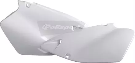 Щиток бокового номера YZ125-250 '1996-01, белый