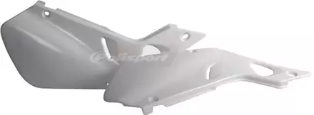 Щиток бокового номера CR125R '1998-99-Cr250R '1997-99, белый