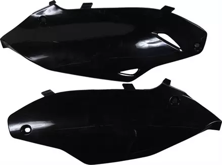Щиток бокового номера KX450F '2012-15-KX250F '2013-15, черный