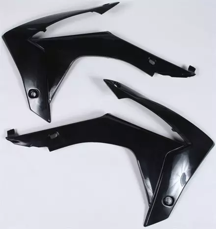 Обтекатель радиатора CRF250R '2014-17-CRF450R '2013-16, черный