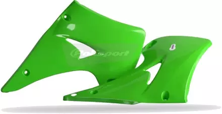 Обтекатель радиатора KX125-250 '2003-08, зелёный