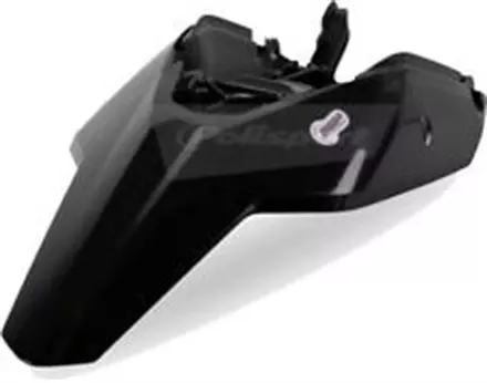 Крыло заднее + щиток бокового номера KTM SX65 '2009-15, черное