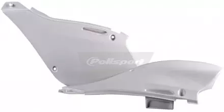 Щиток бокового номера KX125-250 '1999-02, белый