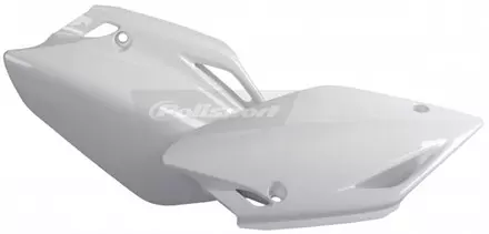 Щиток бокового номера CRF150R '2007-19, белый