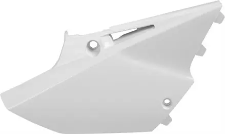 Щиток бокового номера Yamaha YZ125-250 '2015-19, белый