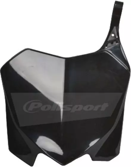 Щиток переднего номера CRF250R '2010-13-CRF450R '2009-12, черный