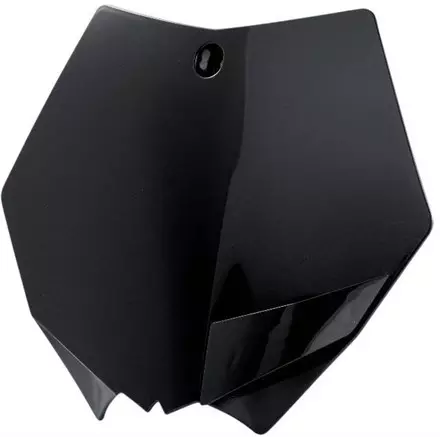 Щиток переднего номера YZ125-250 '2005-14-YZ250F-450F '2005-09, черный