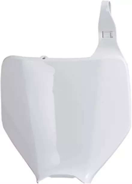 Щиток переднего номера KX125-250 '2003-08-KX250F '2004-08-KX450F '2006-08, белый