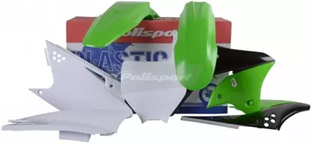 Комплект пластика Kawasaki KX250F '2006-08 зеленый