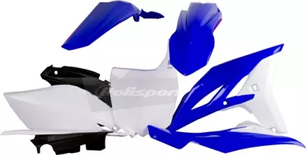 Комплект пластика Yamaha YZ250F '2010-13 сине-белый Oem (11>12)