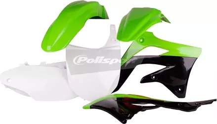 Комплект пластика Kawasaki KX450F '2012 зелено-черный Oem(12)