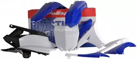 Комплект пластика Yamaha YZ450F '2010-13 сине-белый Oem (13)