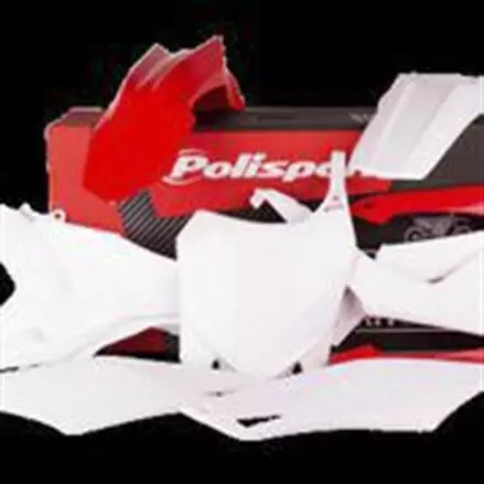 Комплект пластика Honda CRF250R '2014-17-450R '2013-16 красно-Белый Oem(13)