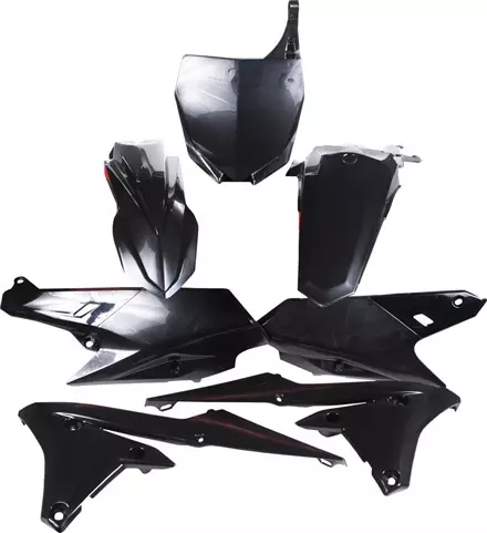 Комплект пластика Yamaha YZ250F '2014-18, YZ450F '2014-17 черный