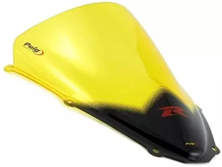 Ветровое стекло  рейсинг Suzuki GSX-R600 06 - 07, GSX-R750 06 - 07 желтое Puig 4055G