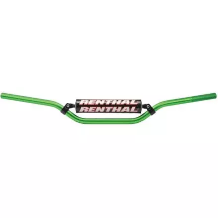 Руль кроссовый 7/8 (22 мм) Renthal RC Mini - 85cc зеленый 784-03-GN 784-03-GN