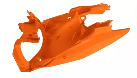 Боковины задние с корпусом возд. фильтра KTM SX/SXF 13-15 # SX250 13-16 # EXC-EXCF 12-16 оранжевые