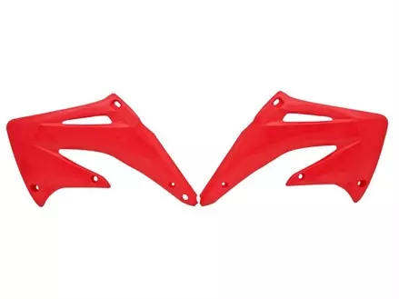 Боковины радиатора CRF450R 02-04 красные