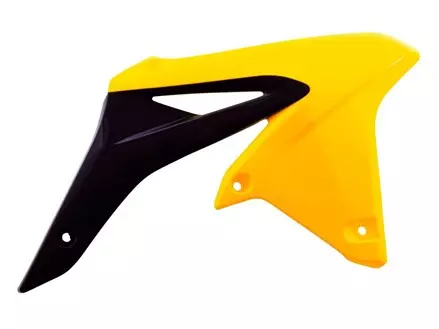 Боковины радиатора RMZ250 10-18 желто-черные
