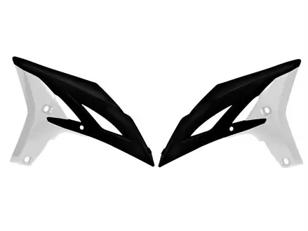 Боковины радиатора YZF250 10-13 # WRF450 12-15 черно-белые