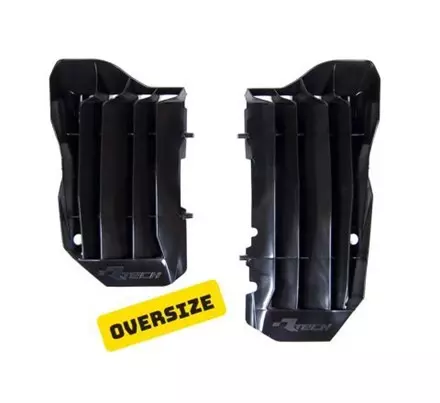 Решетка радиатора увеличенная CRF450R 17-19 # CRF450RX 17-19 черная