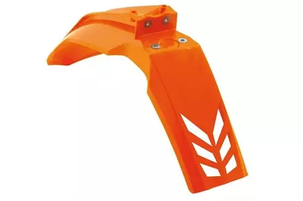 Крыло переднее вентилируемое KTM SX/SXF125-450 13-15 оранжевое