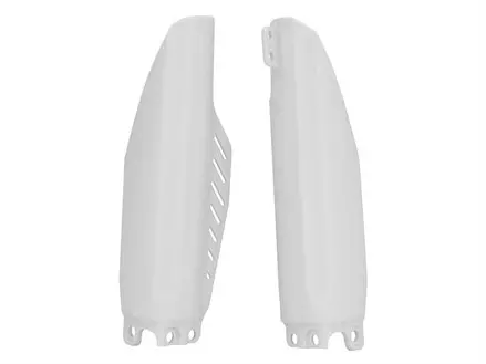 Защита вилки CR85 03-07 # CRF150 07-18 белая