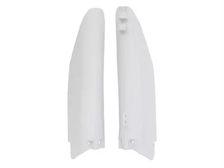 Защита вилки RM125-250 99-03 белая