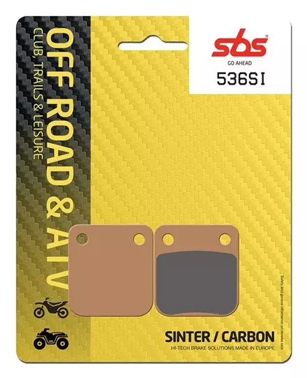 Тормозные колодки, передние Sinter SBS 536SI
