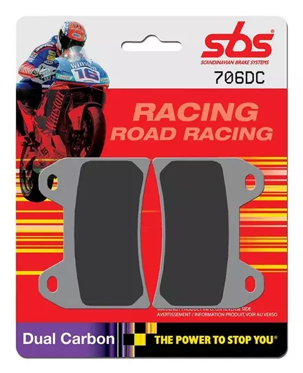 Тормозные колодк, передние SBS 706DC для мотоциклов