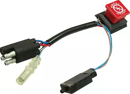 Кнопка аварийной остановки двигателя снегохода Polaris IQ Turbo /FS /FST 4011280, 4013379, SM-01562, 27-01524