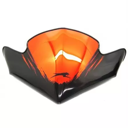 Стекло оригинальное снегохода Arctic Cat Orange Chrome Flyscreen Z1 TZ1 Touring 09-13 5639-599