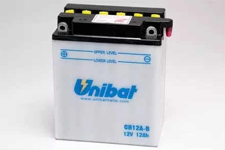 Аккумулятор UNIBAT YB12A-B для мотоциклов