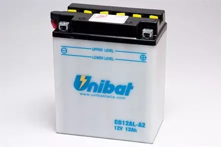 Аккумулятор UNIBAT YB12AL-A2 для мотоциклов
