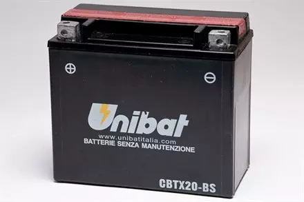 Аккумулятор UNIBAT YTX20-BS для мотоциклов