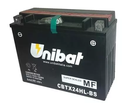 Аккумулятор UNIBAT YTX24HL-BS для мотоциклов