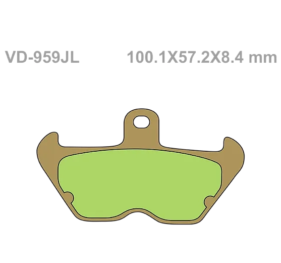 Тормозные колодки Vesrah VD-959JL