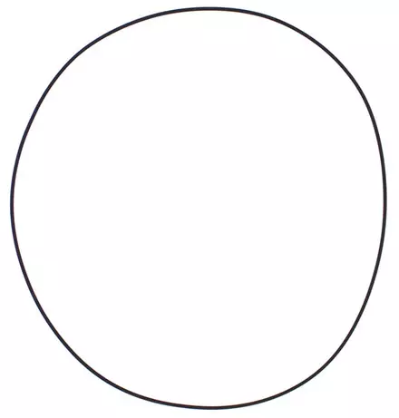 Прокладка крышки сцепления для  Honda CRF450R '02 - '16, CRF450X '05 - '17, KX450F '16 - '17