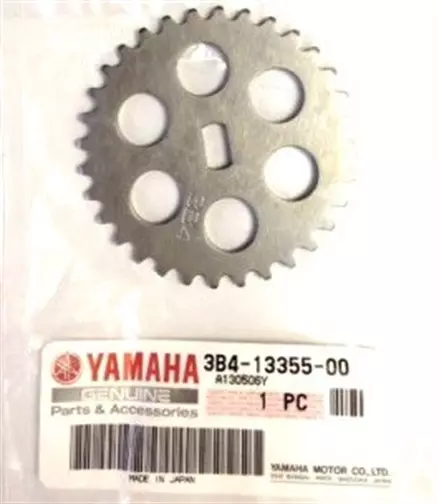 Звезда привода маслянного насоса Yamaha Grizzly 3B4-13355-00-00