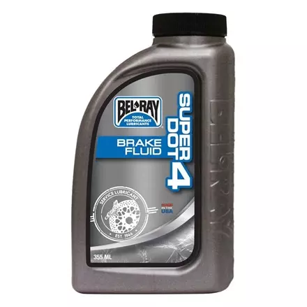 Тормозная жидкость BEL-RAY Super DOT 4 Brake Fluid 355мл