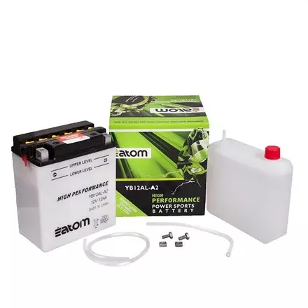 [ATOM] Мото Аккумулятор YB12AL-A2 HIGH PERFORMANCE
