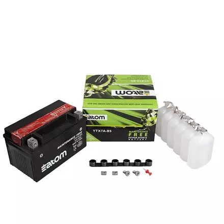 [ATOM] Мото Аккумулятор YTX7A-BS MF