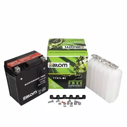 [ATOM] Мото Аккумулятор YTX7L-BS MF